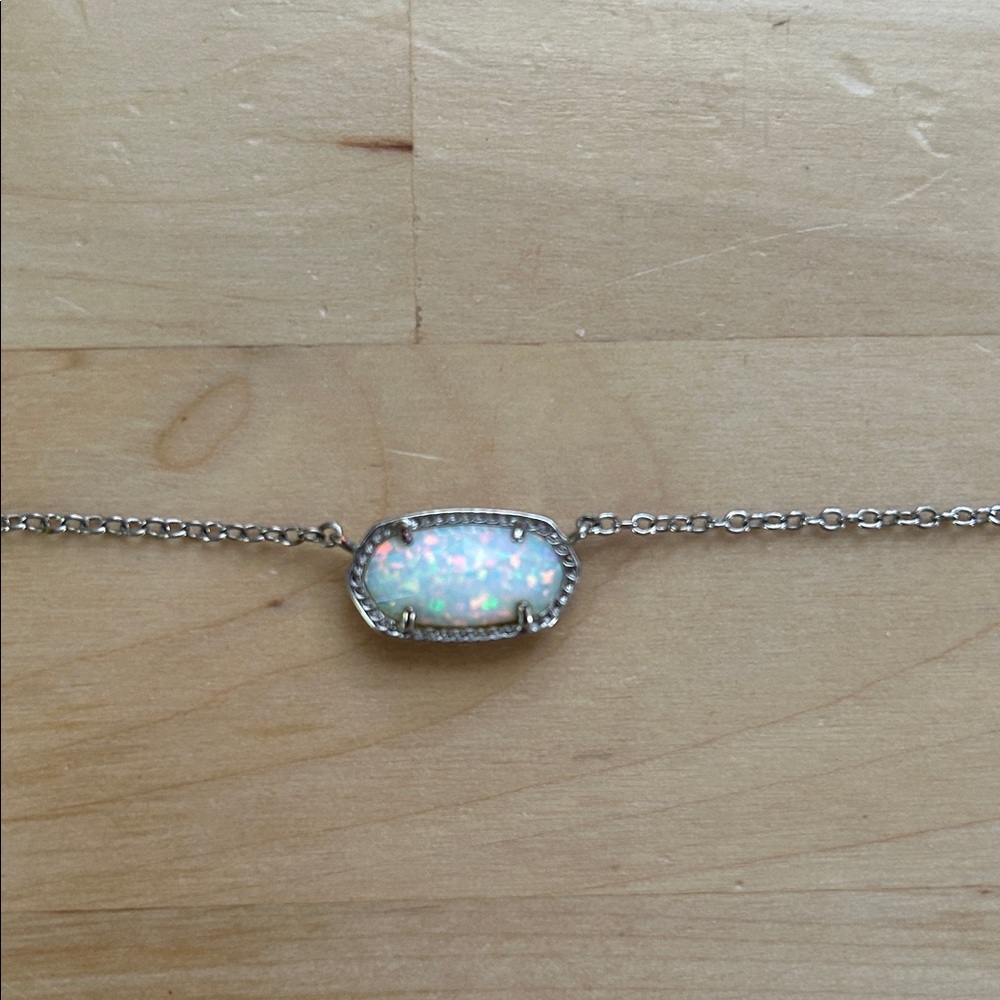 Kendra Scott Elisa Iridescent Opal Necklace